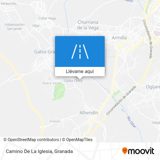 Mapa Camino De La Iglesia