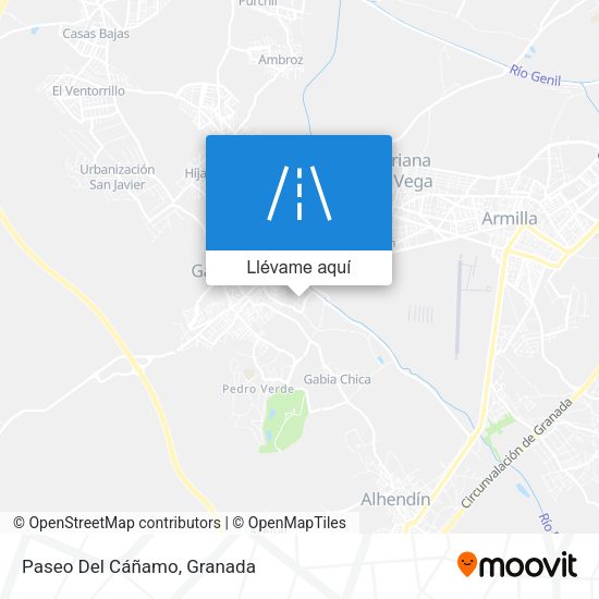 Mapa Paseo Del Cáñamo