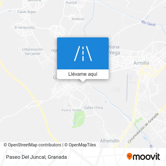 Mapa Paseo Del Juncal