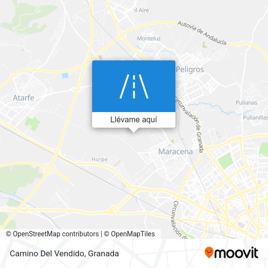 Mapa Camino Del Vendido