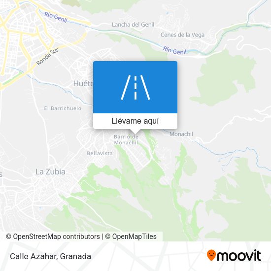 Mapa Calle Azahar