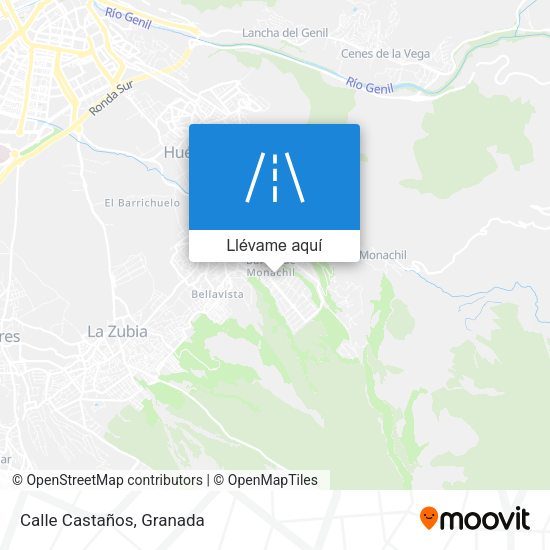 Mapa Calle Castaños