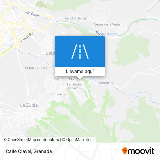 Mapa Calle Clavel