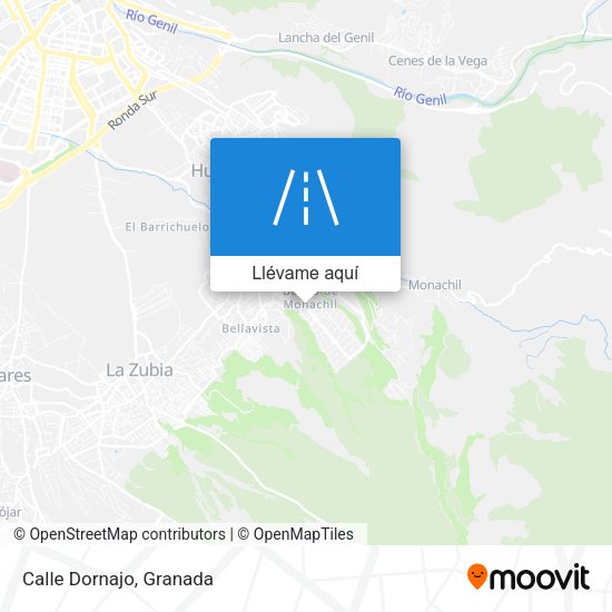 Mapa Calle Dornajo