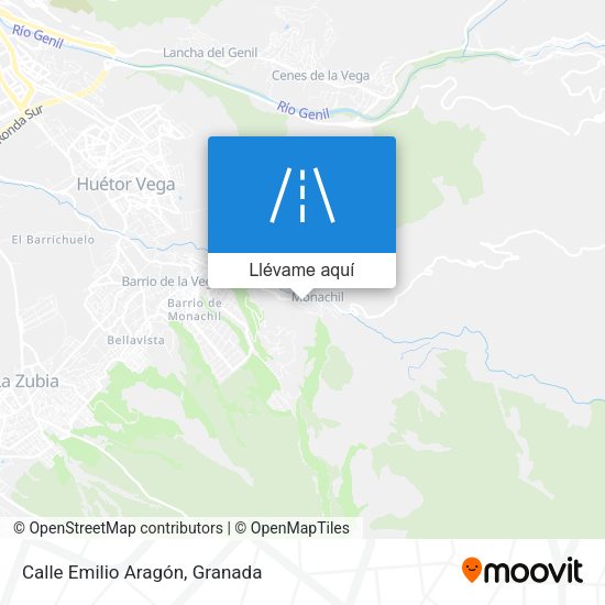Mapa Calle Emilio Aragón