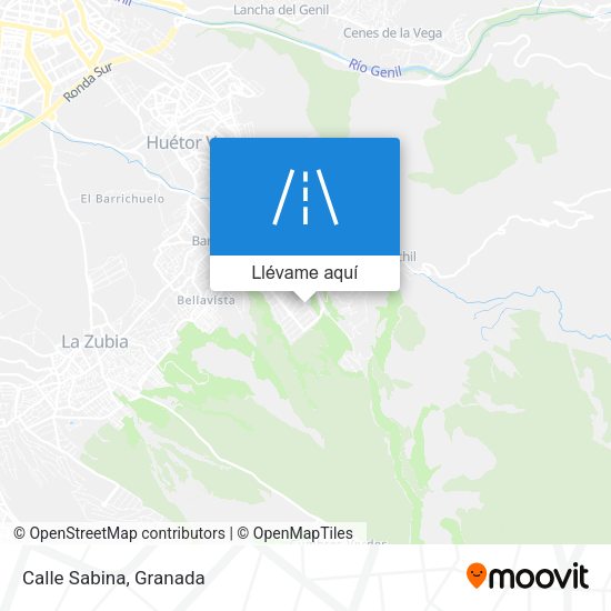 Mapa Calle Sabina