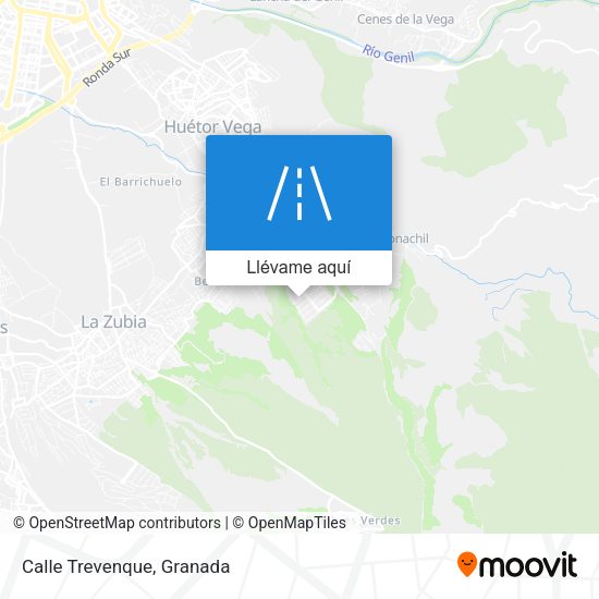 Mapa Calle Trevenque
