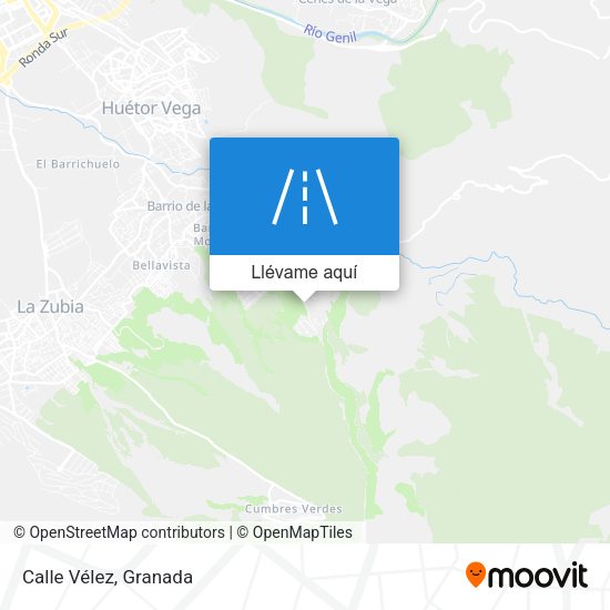 Mapa Calle Vélez