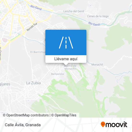 Mapa Calle Ávila