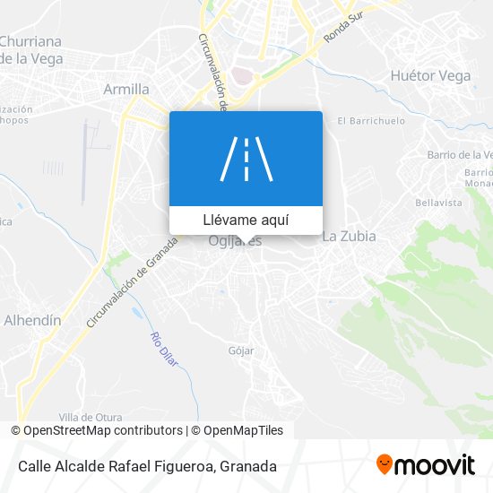 Mapa Calle Alcalde Rafael Figueroa