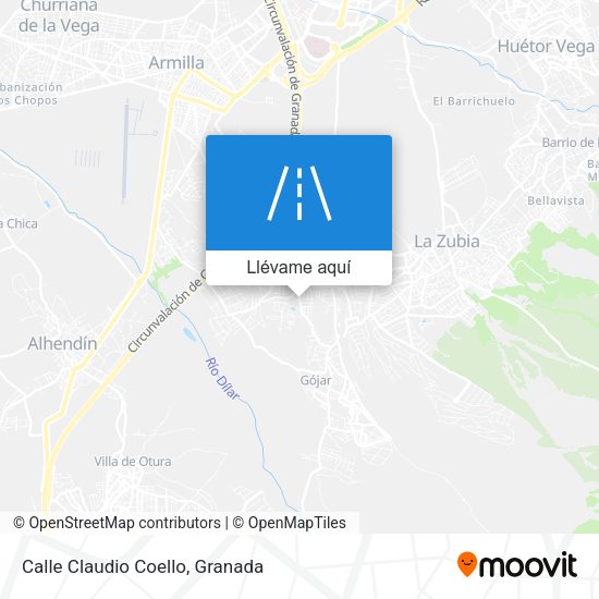 Mapa Calle Claudio Coello