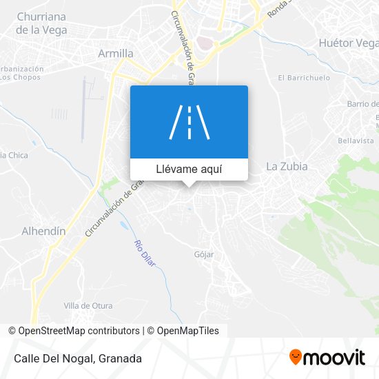 Mapa Calle Del Nogal