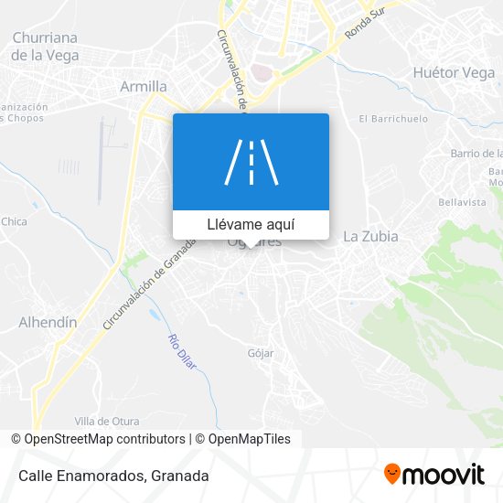 Mapa Calle Enamorados
