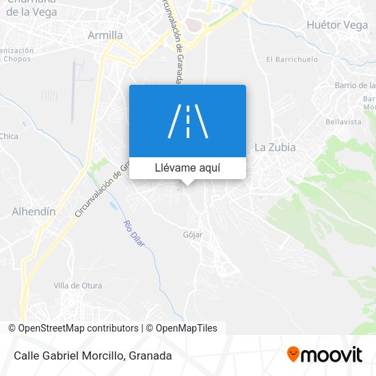 Mapa Calle Gabriel Morcillo