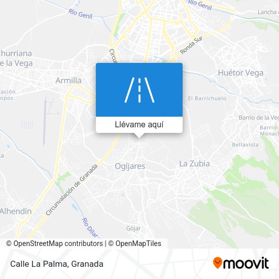 Mapa Calle La Palma