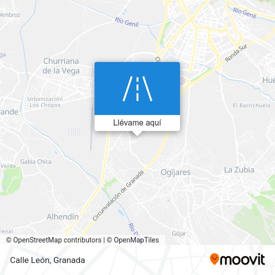 Mapa Calle León