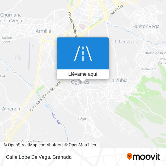 Mapa Calle Lope De Vega