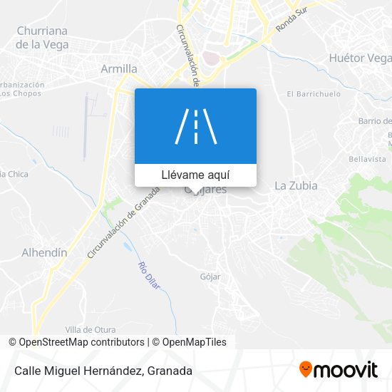 Mapa Calle Miguel Hernández