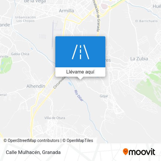 Mapa Calle Mulhacén