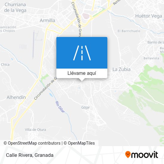 Mapa Calle Rivera
