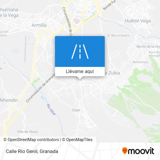 Mapa Calle Río Genil