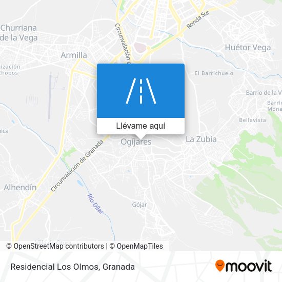 Mapa Residencial Los Olmos
