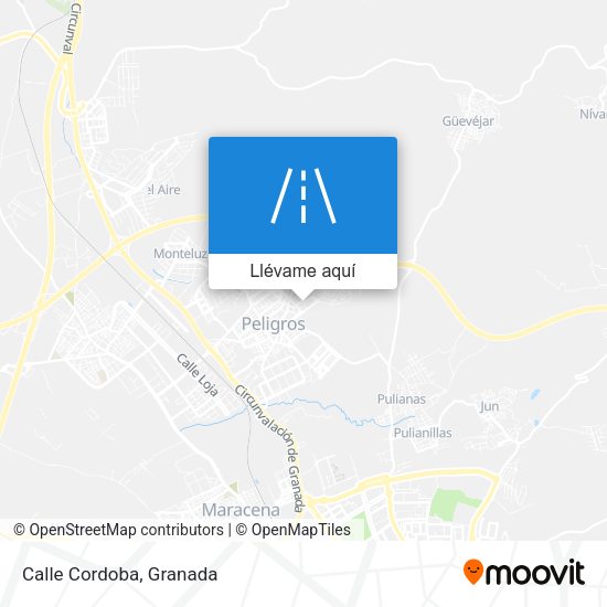 Mapa Calle Cordoba