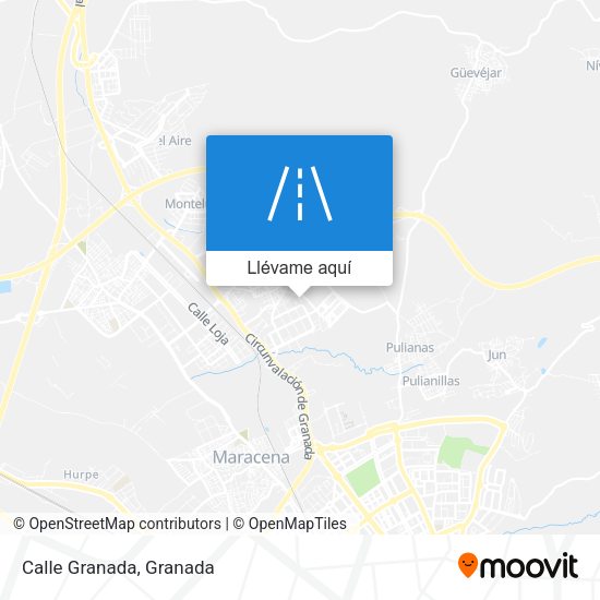 Mapa Calle Granada