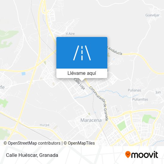 Mapa Calle Huéscar