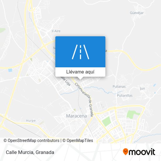Mapa Calle Murcia