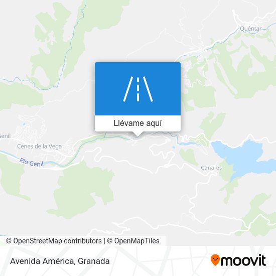 Mapa Avenida América