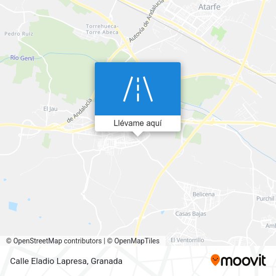 Mapa Calle Eladio Lapresa