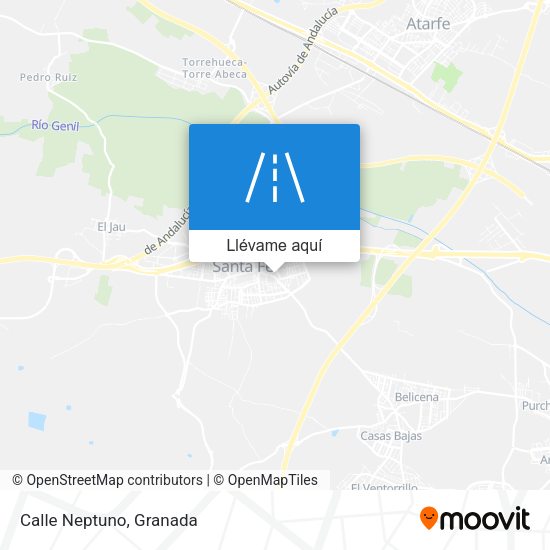 Mapa Calle Neptuno