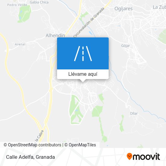 Mapa Calle Adelfa