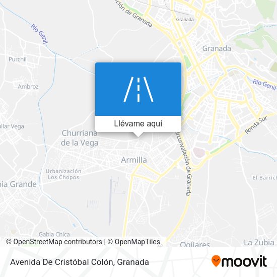 Mapa Avenida De Cristóbal Colón