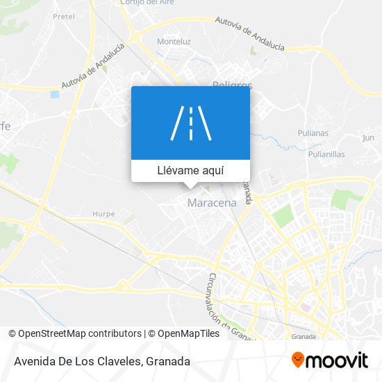 Mapa Avenida De Los Claveles