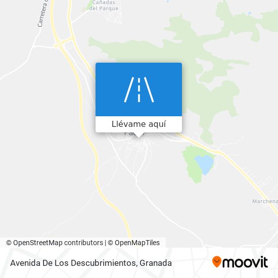 Mapa Avenida De Los Descubrimientos