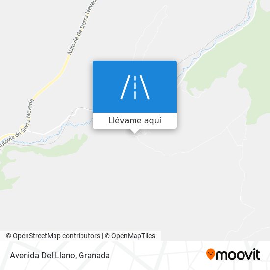 Mapa Avenida Del Llano