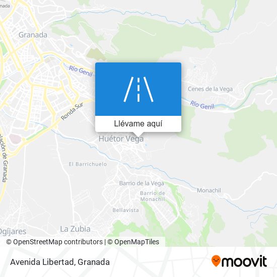 Mapa Avenida Libertad