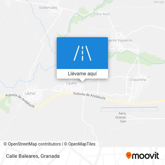 Mapa Calle Baleares