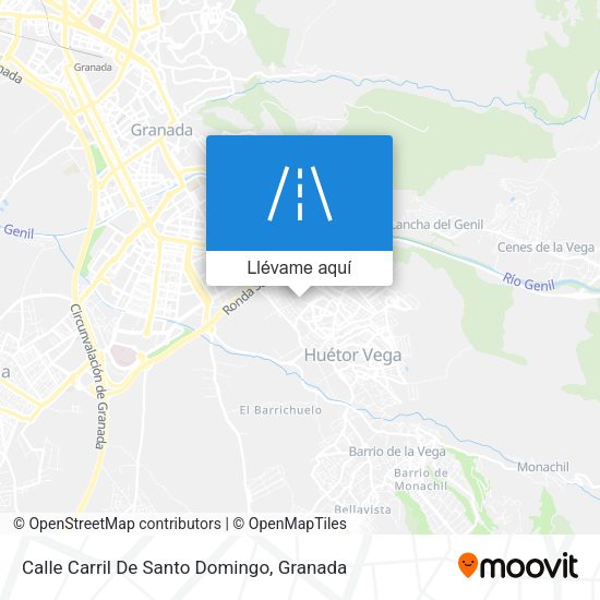 Mapa Calle Carril De Santo Domingo