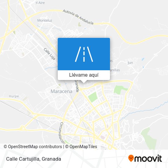 Mapa Calle Cartujilla