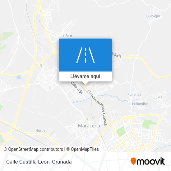 Mapa Calle Castilla León