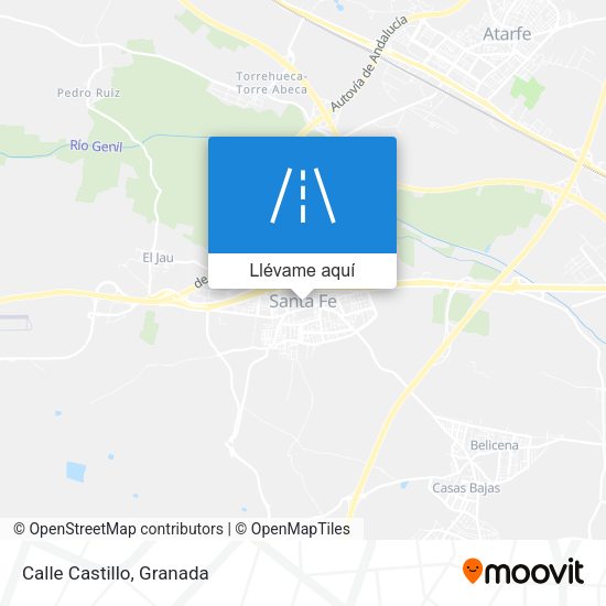 Mapa Calle Castillo