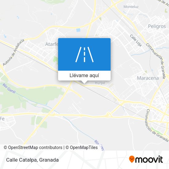 Mapa Calle Catalpa