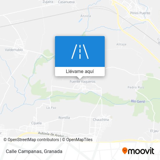 Mapa Calle Campanas