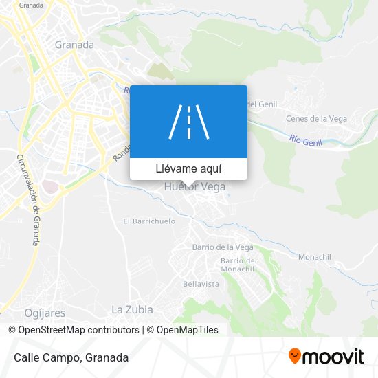 Mapa Calle Campo