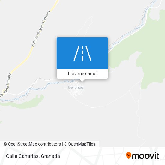 Mapa Calle Canarias