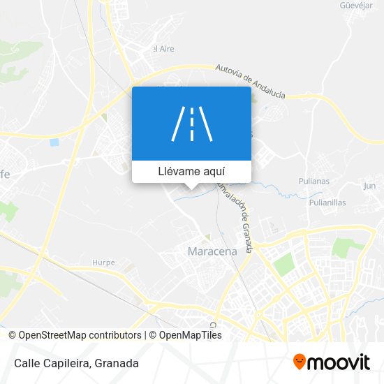 Mapa Calle Capileira
