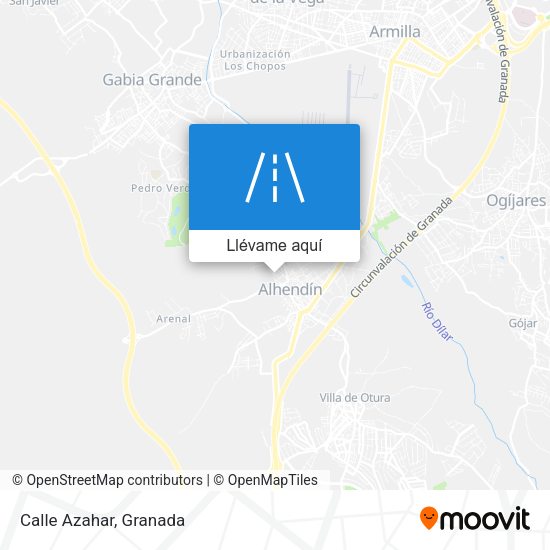Mapa Calle Azahar